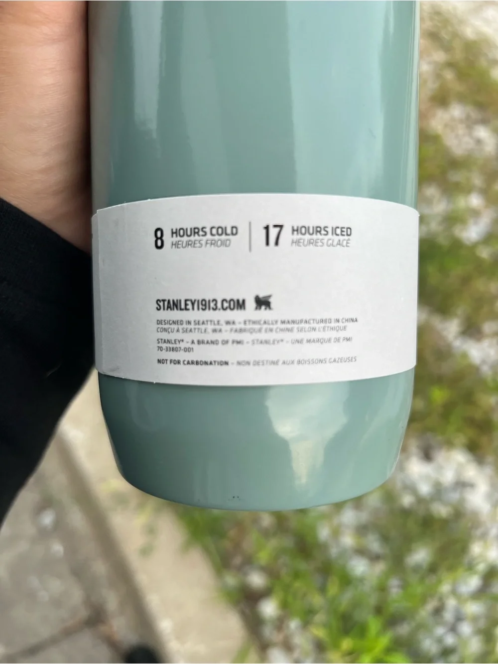 Stanley The All Day Slim Bottle in Sage Green 34oz